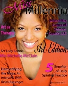 Miss Millennia Magazine November 2011 Cover