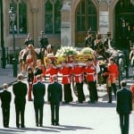On 6 September 1997, Princess Diana was laid to rest at Westminster Abbey.