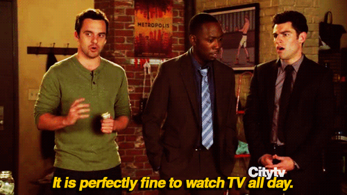 New Girl boys talk about tv