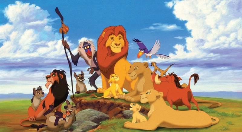 the lion king characters adaptations of play