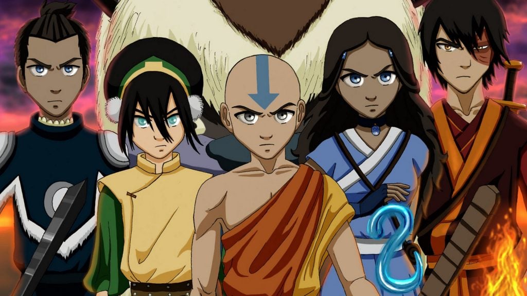 avatar the last airbender characters nickelodeon shows