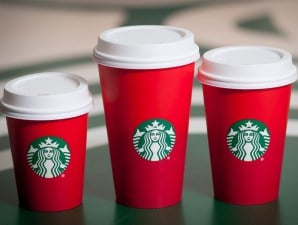 starbucks red cups for holidays