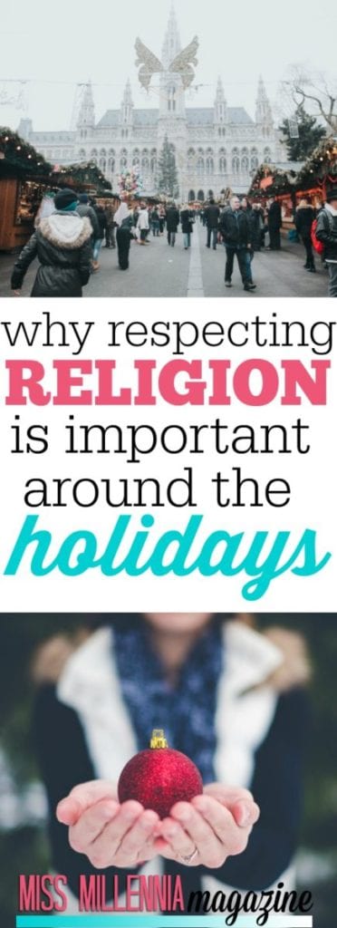 We are getting close to the Holidays, which means a lot of one-sided representation of Christmas. This year, be respectful for all.