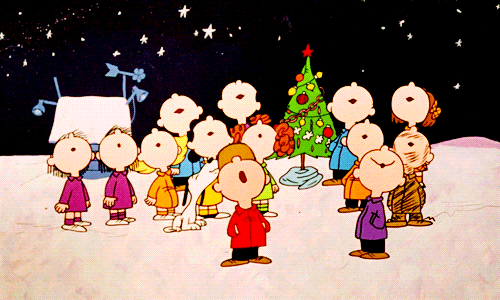 Charlie Brown christmas special holidays time