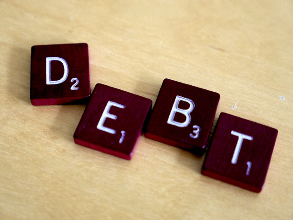 in debt what to do
