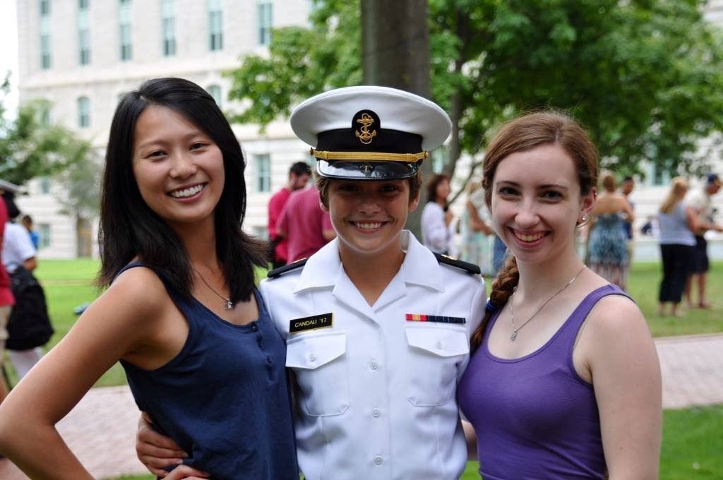 friend's success at the naval academy