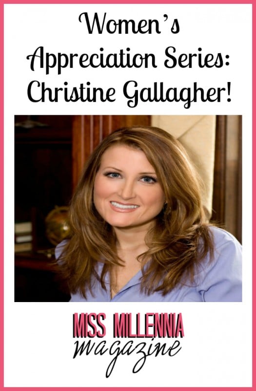 Women’s Appreciation Series: Christine Gallagher!