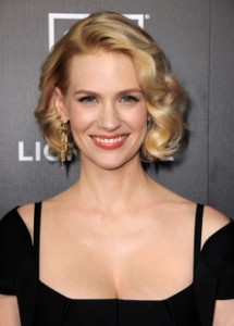 january jones short hair