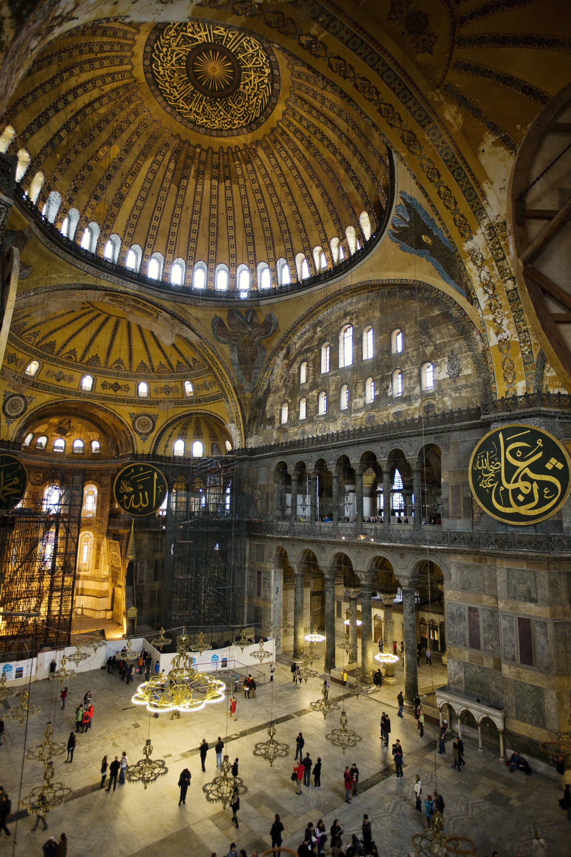 religious art Hagia Sophia interior