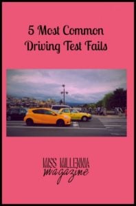 5 Most Common Driving Test Fails