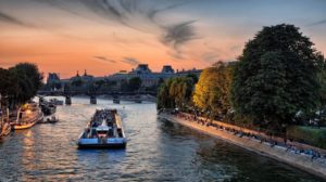 water, boat, france, paris