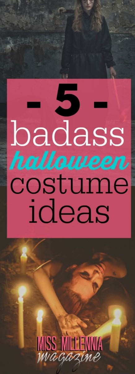 A list of five ideas for a truly badass Halloween costume to impress everyone with this year. All of them are easy to make and shouldn't cost too much!
