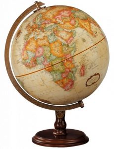 globe for people with history degrees
