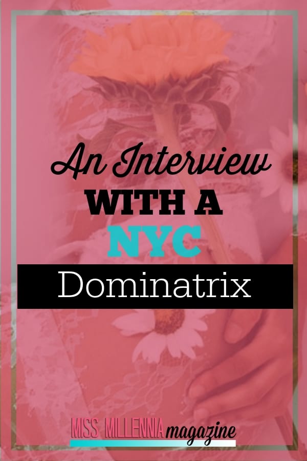 Thankfully, Blair was willing to have a dominatrix interview to me and illuminate her choices and her journey from being the shy teenager I knew into a confident, sexy woman who was not afraid to experiment and test her limits.