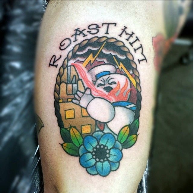 ghostbusters tattoo