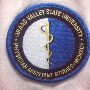 Physician assistant career badge