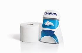 Cottonelle toilet paper and dispenser will make you feel so clean, you'll want to go commando