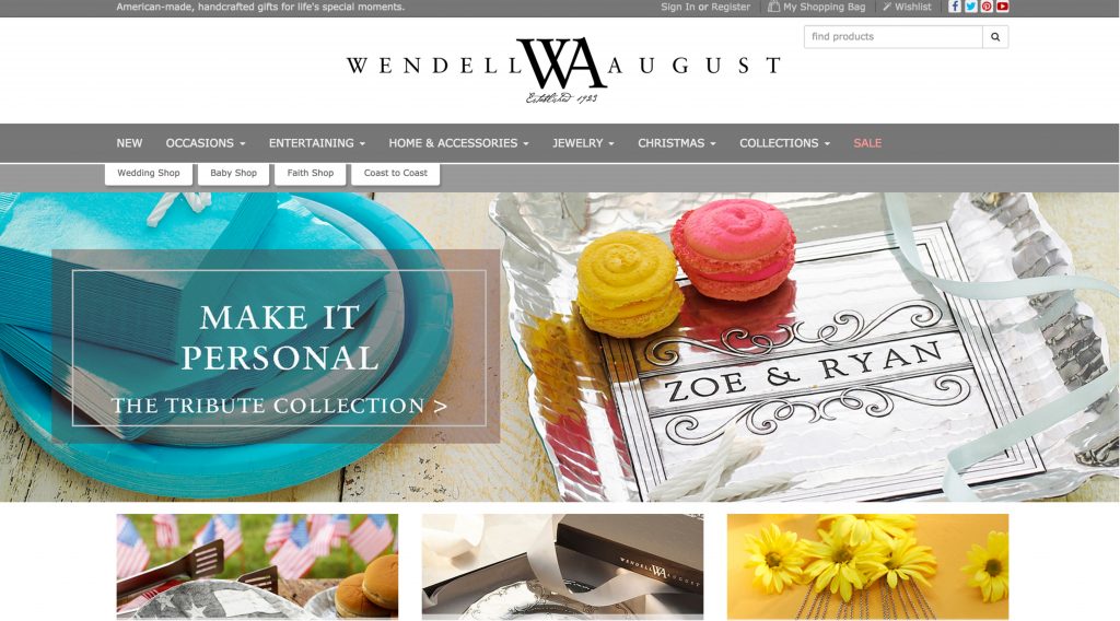 Wendell August Website