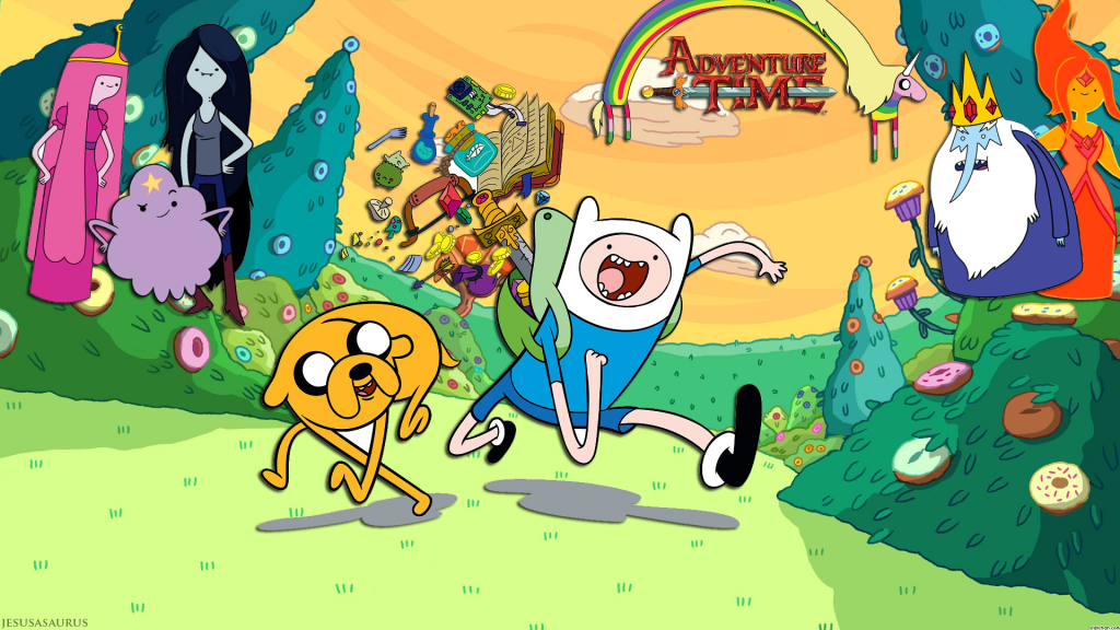 adventure time cartoon network shows