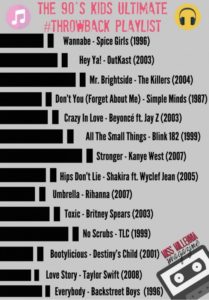 Throwback Playlist For 90's Kids: Ultimate Hits
