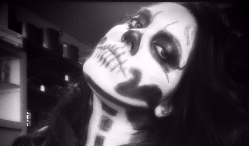 Halloween Makeup Tutorial: Skeletons [Video]
