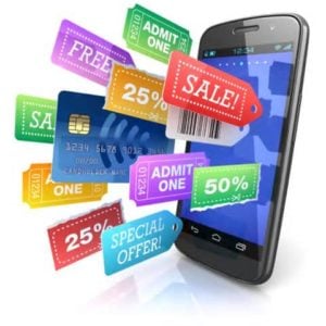 save money with phone with coupon tags