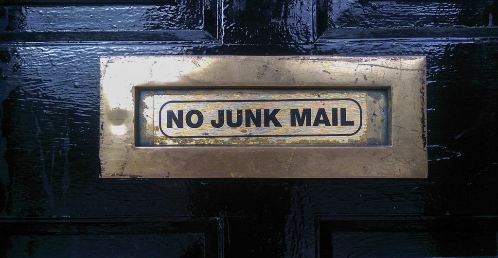 email etiquette junk mail