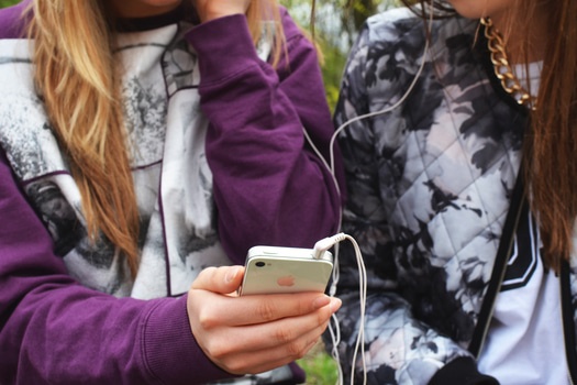 high school friendships listening to music