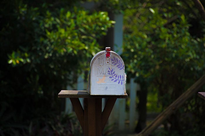 mailbox for pen pals to help with learning a second language