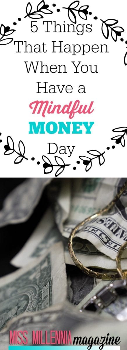 I decided to take it a step back and just spend one day, being more mindful with my money. I felt that maybe it would lead me to some conclusion about my finances overall.