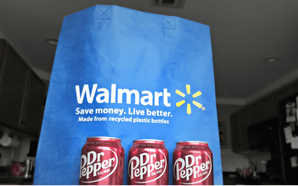 BBQs need walmart blue bag