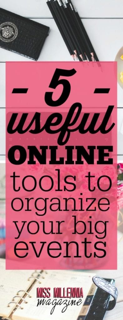 When it comes to organizing an event, it can be a real nightmare. That’s why we need to be prepared and use the best online tools to make it easier.