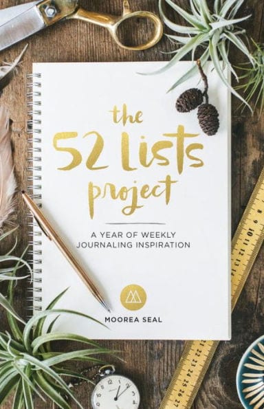 52 lists project: a year of weekly journaling inspiration