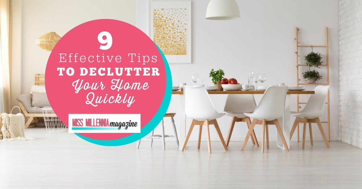 unclutter your home