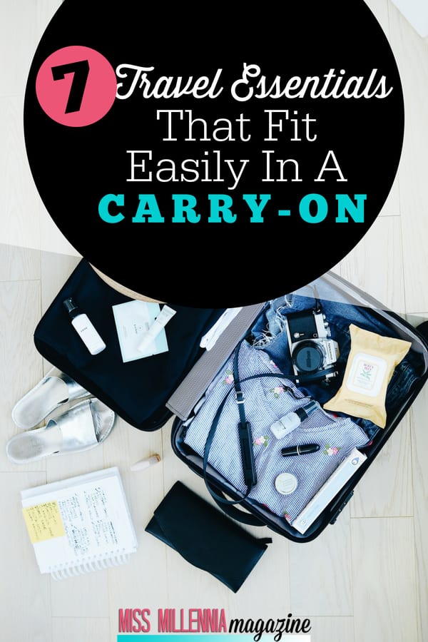 Trying to pack light for a trip but don't want to forget anything? Check out my 7 essential carry-on travel items that won't put you over the baggage limit!
