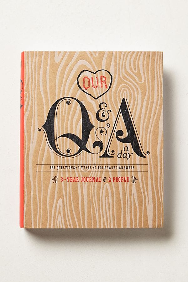 Our Q&A A Day relationship books for couples