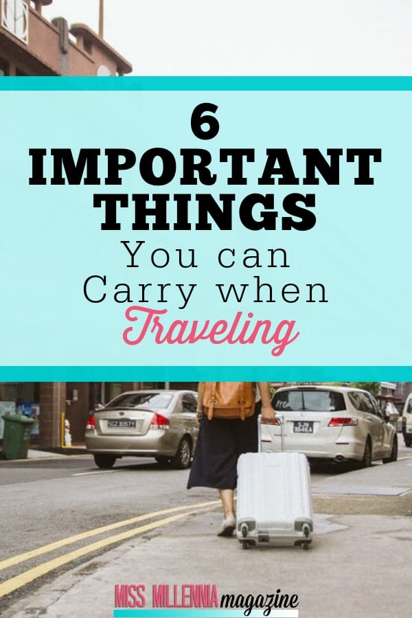 For a relaxing travel experience, it is essential to be prepared for everything. On that note, here are six unusual things you can carry while traveling.