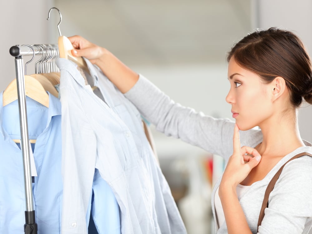 choosing your favorite clothes to pack for college