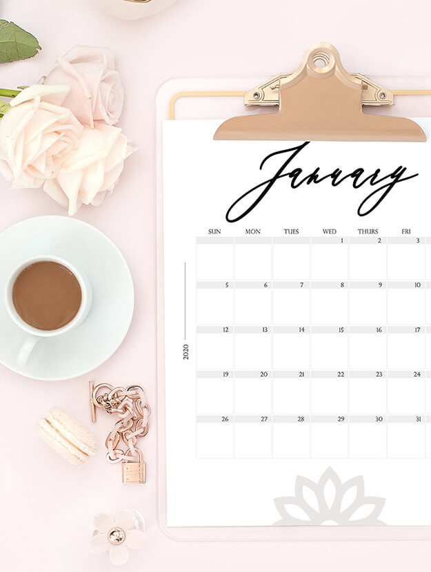 free modern 2020 calendar your marketing bff