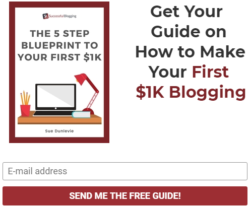 5 step blueprint to your first $1K successful blogging