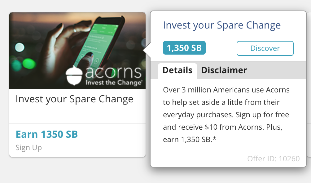 invest your spare change