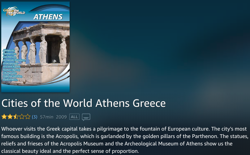 Cities of the World Athens Greece