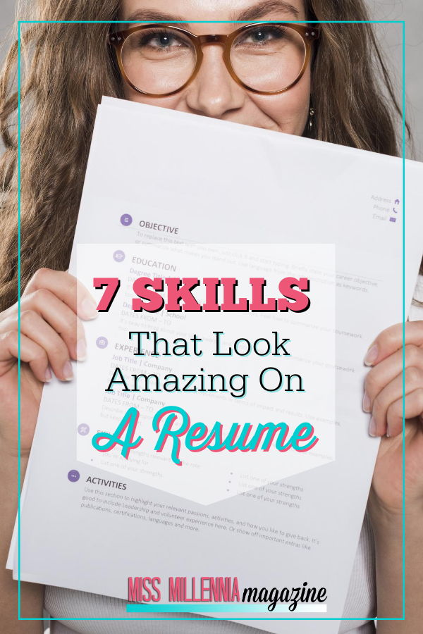 7 Skills That Look Amazing On A Resume