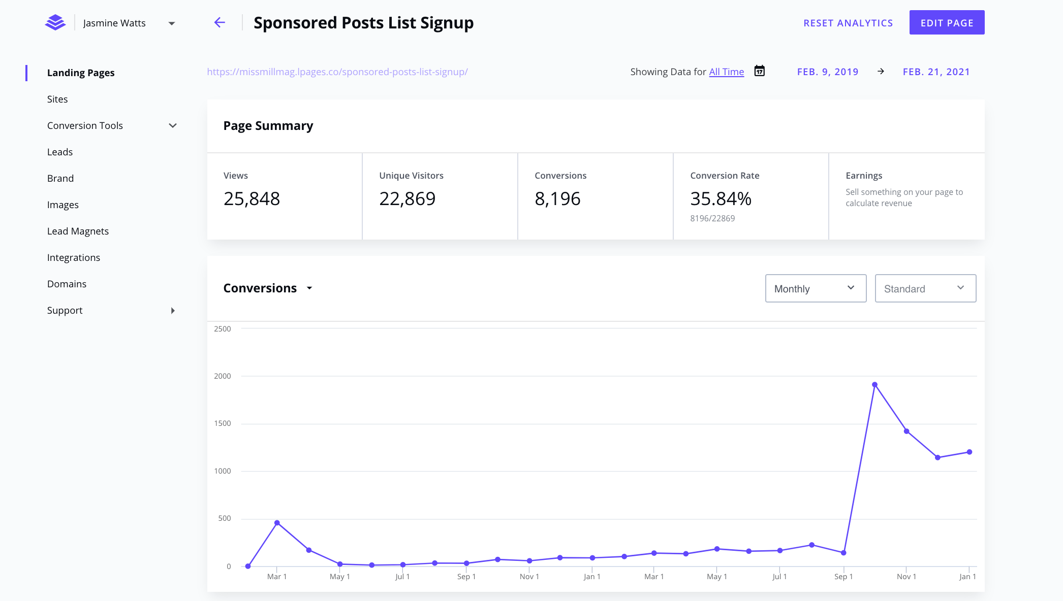 Leadpages reporting - ConvertKit vs LeadPages : Which Is A Better Landing Page Builder?