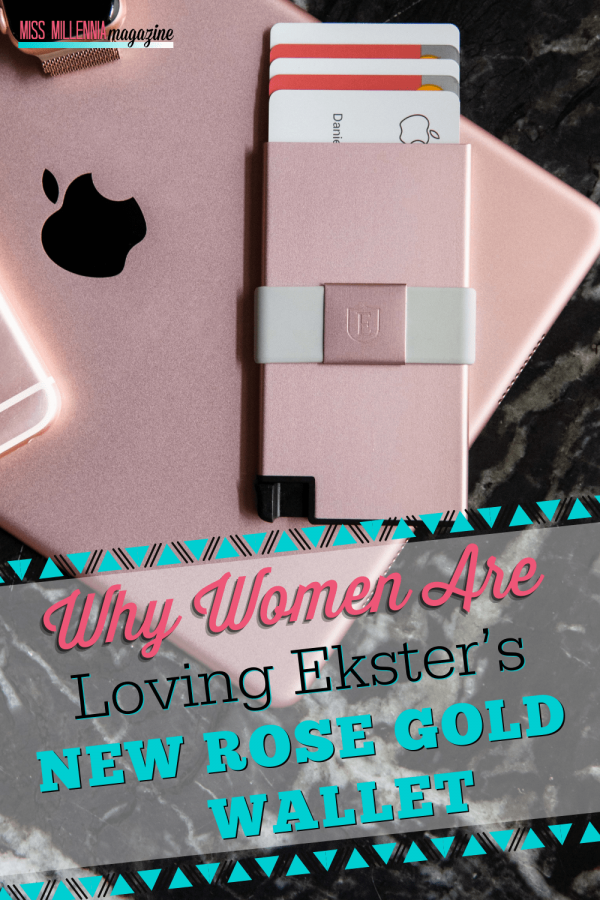 Why Women Are Loving Ekster’s New Rose Gold Wallet 