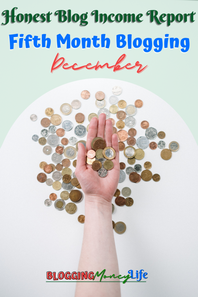 Honest Blog Income Report December 2021