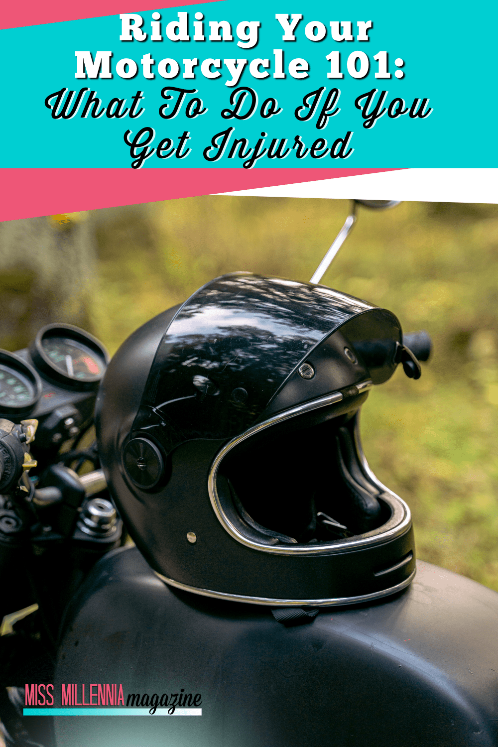 Riding Your Motorcycle 101: What To Do If You Get Injured