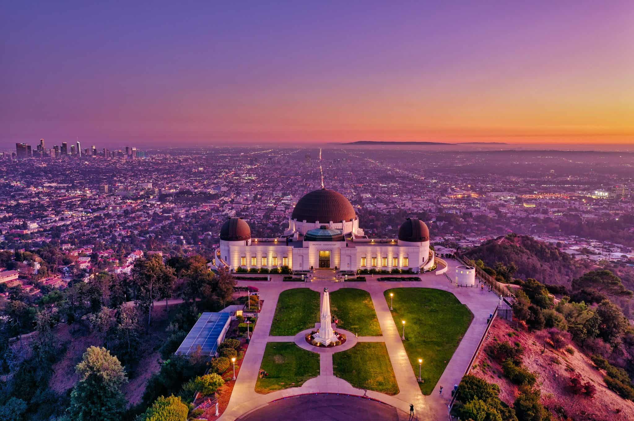 The Griffith Observatory is a beautiful place to learn more about the cosmos.  