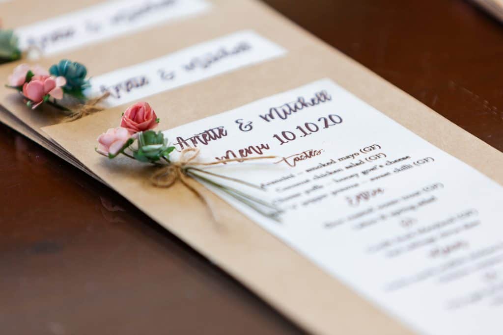 Save on wedding invites by keeping it simple