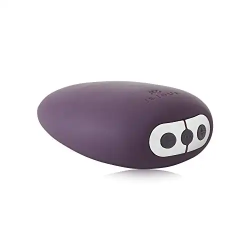 Je Joue Mimi Clitoral Vibrator, Powerful, Whisper Quiet, USB Rechargeable, Waterproof, 100% Medical Grade Silicone – Purple